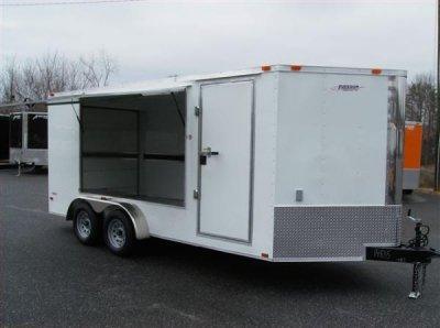 Finished trailer interior built by TRT Trailer Sales