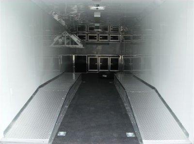 Finished trailer interior built by TRT Trailer Sales