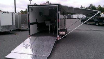 Finished trailer interior built by TRT Trailer Sales