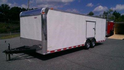 Finished trailer interior built by TRT Trailer Sales