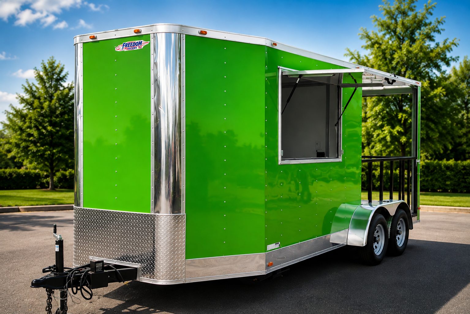 Freedom 7 × 16 Concession w/ Porch
